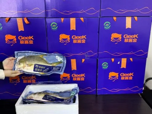 Customized Golden Pomfret Packaging